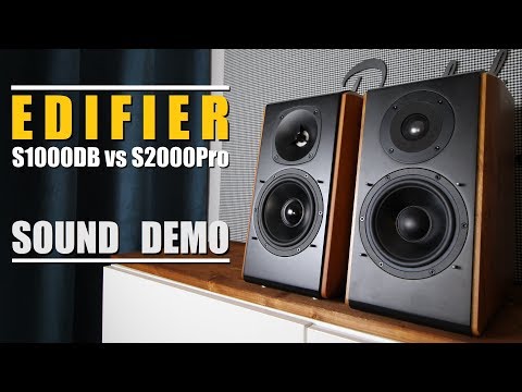 Edifier S2000 Pro vs Edifier S1000DB  ||  Sound Demo w/Bass Test
