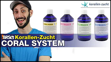 Korallen-Zucht Coral System: Dosing amino acids, minor & trace element is as easy as 1-2-3-4