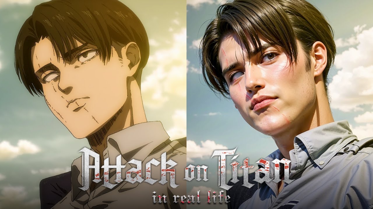 AI made Attack on Titan in Live Action. PART 1 IA fez Ataque dos Titãs