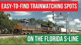 Easy Places To See Trains on the Florida S Line