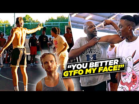 Trash Talker Wanted to Fight! Crswht & Ballislife East Coast Squad in  Jacksonville — Eightify