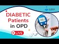 Diabetic patients in opd