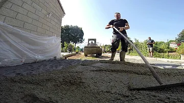 Comment faire un béton coloré ?