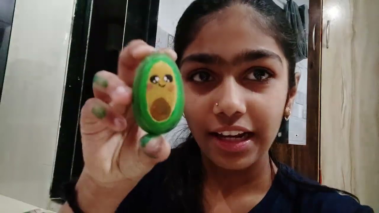 @ STONE PAINTING 🎨🖌️ by Harshali and Yash 