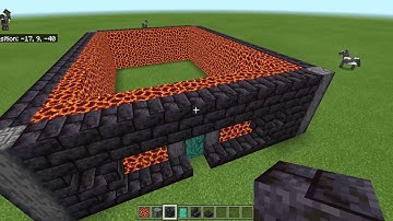 minecraft nether house style | house tutorial