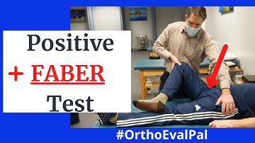 FABER Test (Patrick Test) Positive