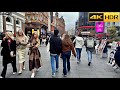 The Ambience of Central London - 2023 | A Stroll from Oxford Circus to Leicester Square [4K HDR]