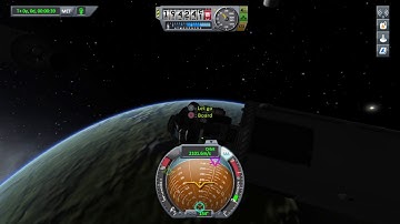 Kerbal Space Program PS4 Stock Saturn V dock test