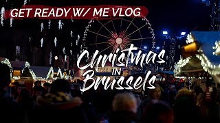 Getting ready for Christmas in Brussels // expat vlog