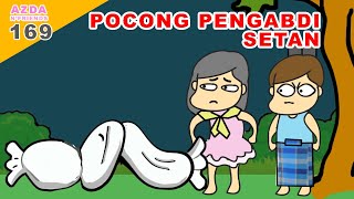 Penampakan pocong nungging