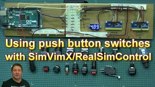 Using push button switches with SimVimX