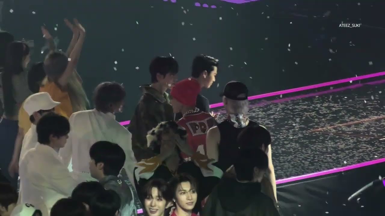 240602 인기가요 K-WAVE 콘서트 에이티즈(ATEEZ) 캡틴 따라가는 엔딩