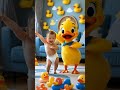 Cutest Baby Dancing With Giant Duck Friend Vairalvideo Funny Ducklingspro Cuteduck Babyduck
