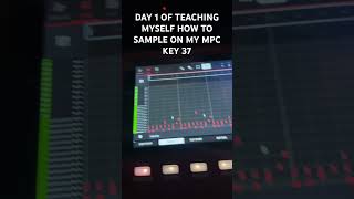 Day 1 of teaching myself how to sample on the mpc key 37 #mpckey37 #mpc #boombap #samplechops