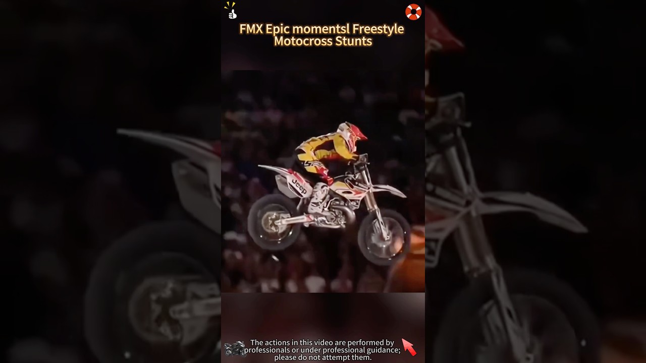 FMX Epic momentsl Freestyle Motocross Stunts#motocross #moto #usa#fail