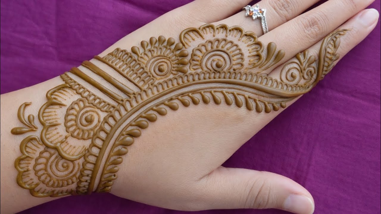 Very Beautiful Henna Design  | Stylish Mehndi Design  | Mehndi Design #mehndi #skmehandi 