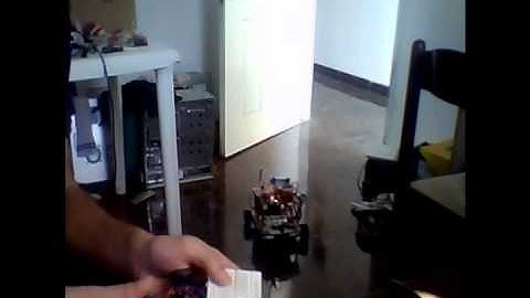APC220 wireless robot test
