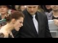 Kristen Stewart expresses her pain after spraining her ankle at the Snow White Premiere