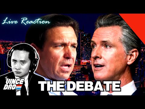 LIVE: Ron DeSantis DEBATES Gavin Newsom on Fox News Hannity Special (REACTION STREAM)