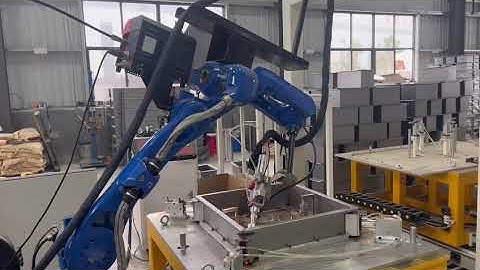 Regal robotics (Moka robot) laser welding with wire feeding