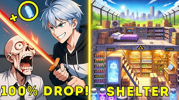 During the Zombie Apocalypse, He Built a Super Shelter with a 100% Drop Rate! | Manhwa Recap