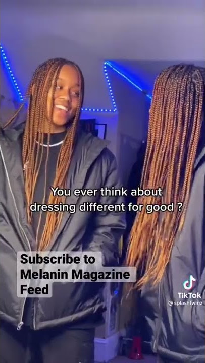 Splash Twins viral TikTok videos Subscribe to Melanin Magazine Feed #tiktok #viral #youtube #popcorn