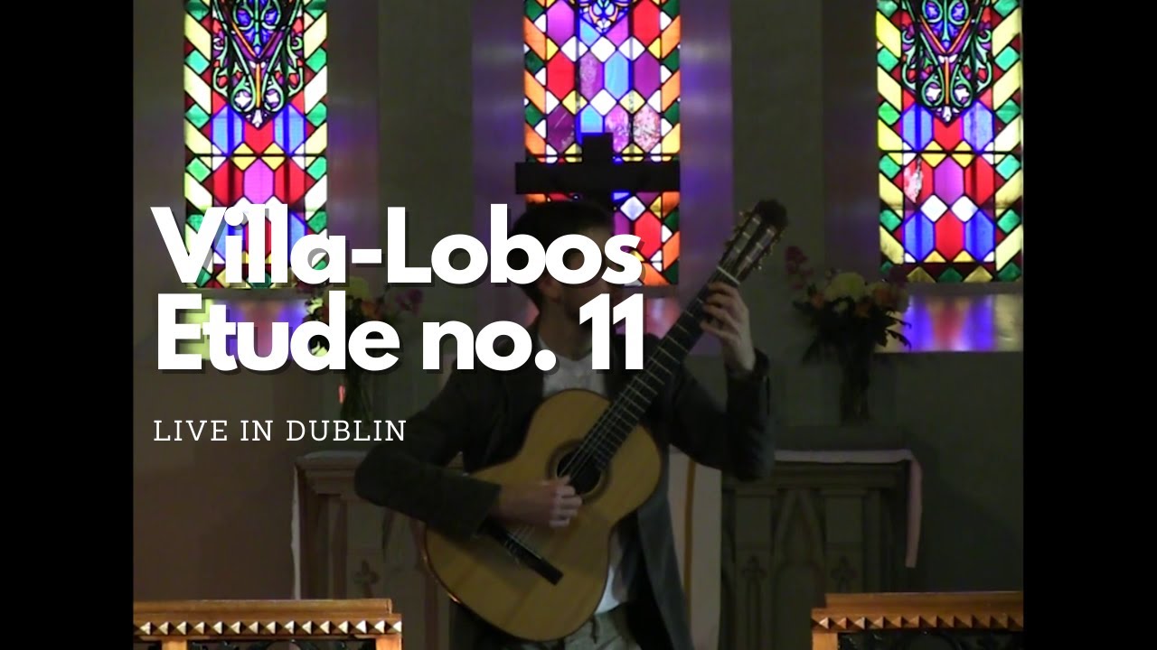 Matthew Mazanek: Heitor Villa Lobos - Etude no. 11 Live