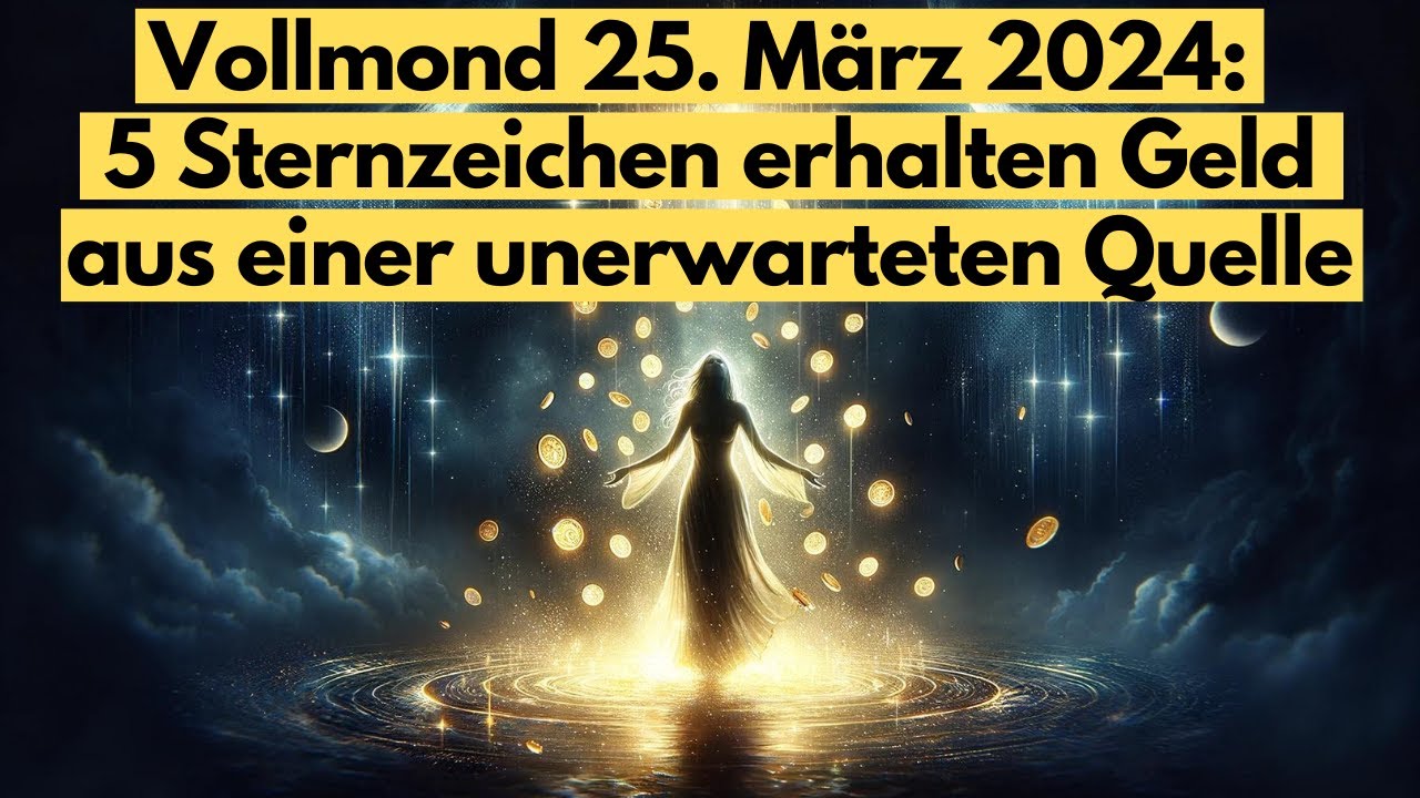 Welche besondere Bedeutung der Vollmond am 24.04.2024 für dich hat!