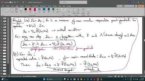 Reinforcement Learning - Les 14-3 - Off Policy Approximation - TD Lambda and Operators