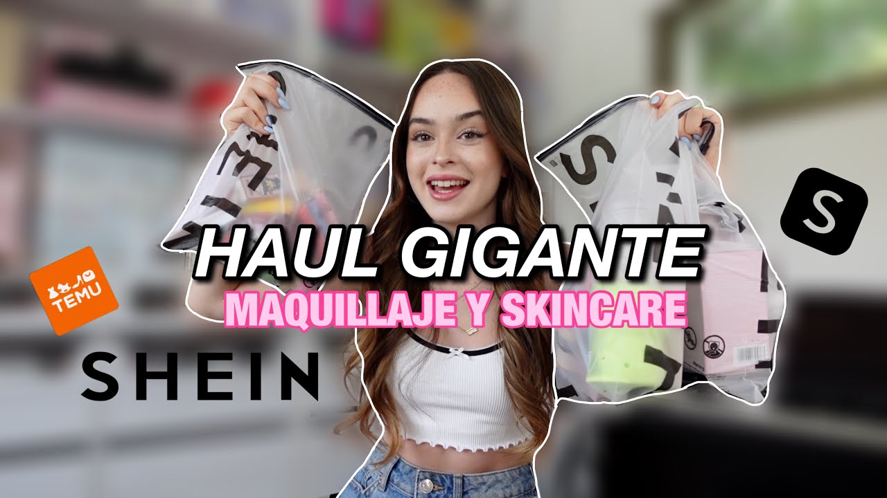 COMPRE TODOS LOS PRODUCTOS DE BELLEZA MÁS RAROS DE SHEIN | haul gigante de maquillaje