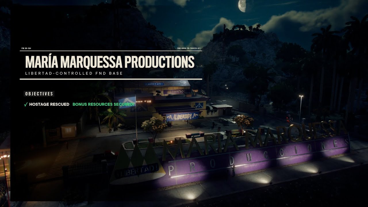 Far Cry 6 - Maria Marquessa Productions (FND Base Capture), Best Weapons