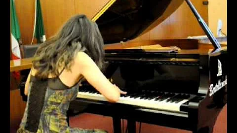 CHOPIN Etude op.25 N1  Piano Simona Guariso