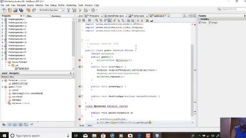 NET BEANS IDE 6.5.1 LIVE MOBILE APPLICATION PROJECTS 2018