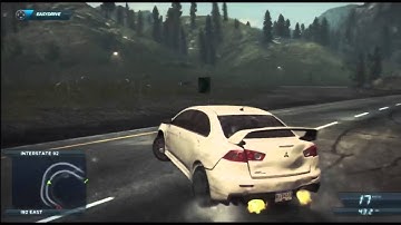 Need For Speed Most Wanted NFS001 Burnouts and doughnuts are fun but there are victims