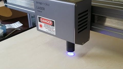 Laser Etching Setup Snapmaker