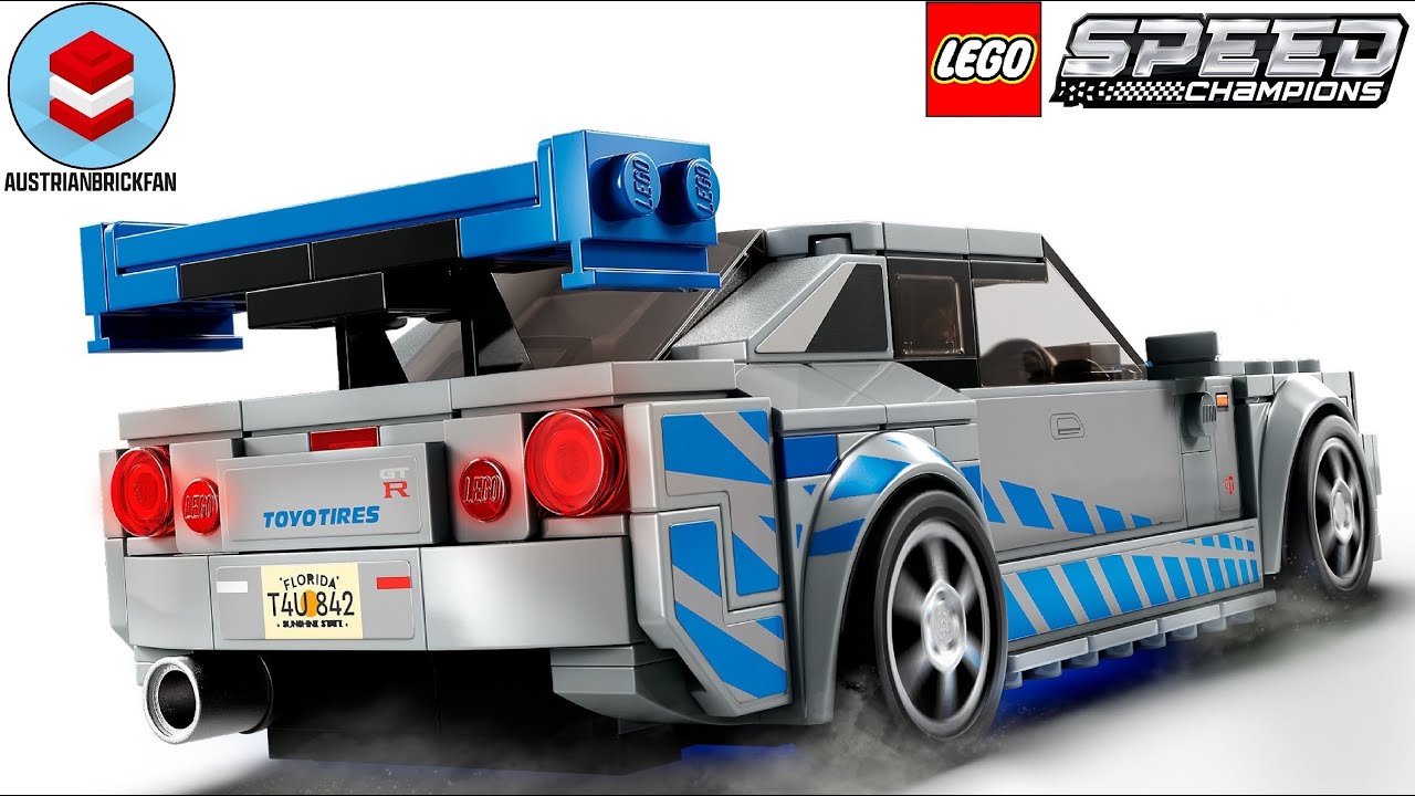 LEGO Speed Champions 76917 2 Fast 2 Furious Nissan Skyline GT-R