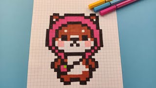 TUTO PIXEL ART - Comment dessiner un chien super cute en pixel
