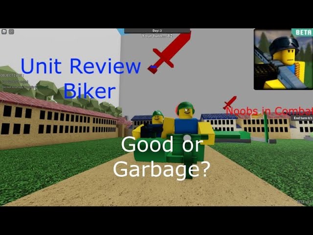 Noobs in Combat Biker #roblox #robloxanimation #noobsincombat #robloxs