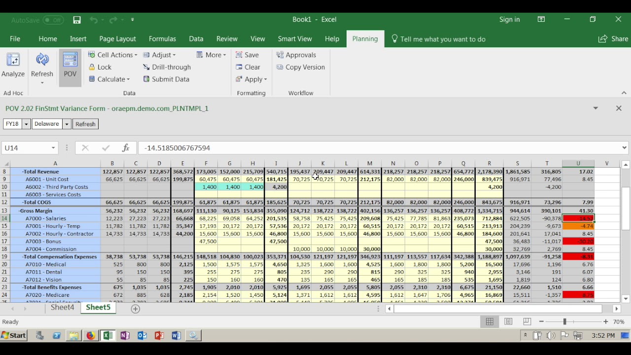 Advance Forms Formatting and Guided Analysis - YouTube