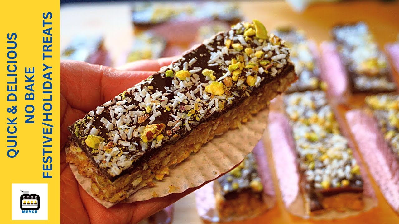 Quick Delicious No Bake Festive & Holiday Treats |No Eggs No Flour
