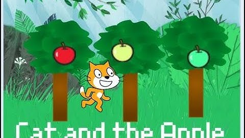 Scratch Tutorial | Cat and the Apple | Catch the Apple | Easy Beginner