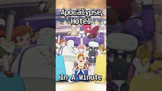 Apocalypse Hotel In A Minute #anime #lunarequinox #animereview