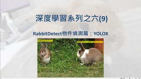 [MATLAB深度學習系列] 第六章(9) - RabbitDetect物件偵測篇：YOLOX