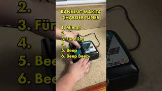 Did You Know The Makita Chargers Play Tunes?