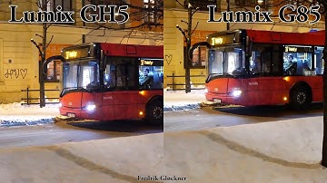 IBIS comparison, Lumix GH5 vs G85