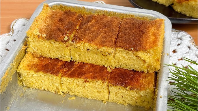 Bolo de Milho de Liquidificador (Fofinho) - Easy and Delish