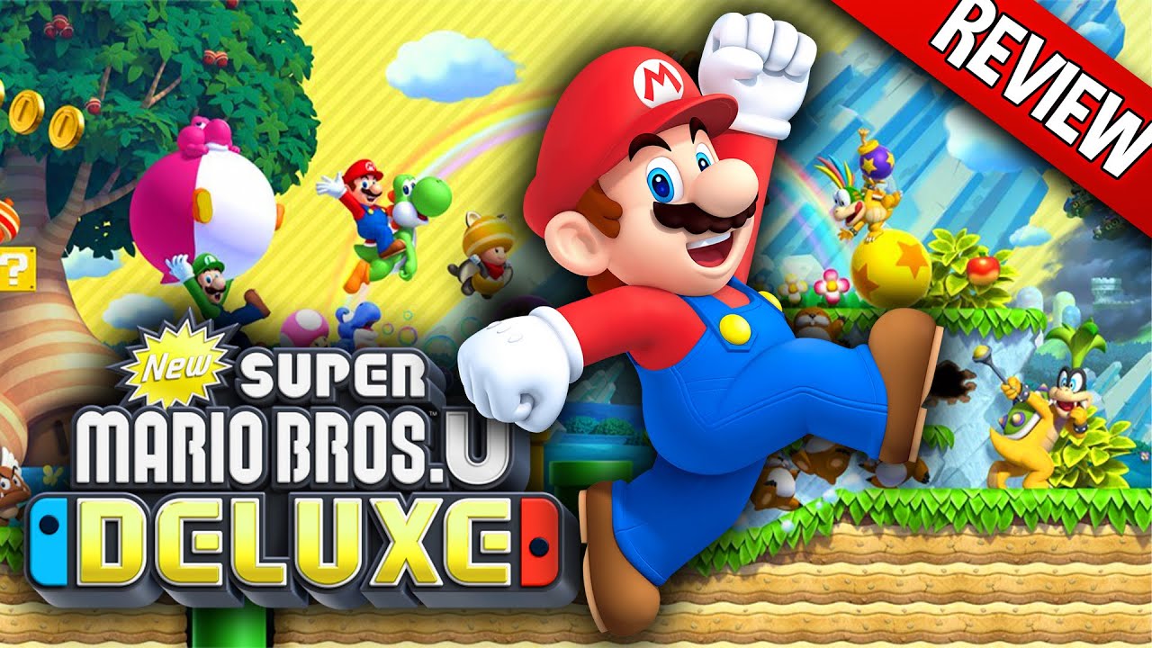 IT'S A GREAT GAME!! New Super Mario Bros U Deluxe! Nintendo Switch