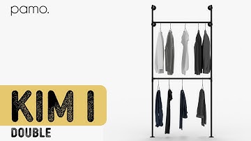 How to build up industrial pipe wardrobe | KIM I DOUBLE by pamo