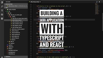 Building a Java application with TypeScript and React pt10