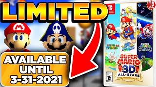 Why Super Mario 3D Allstars Is A LIMITED Time RELEASE! (Explained)